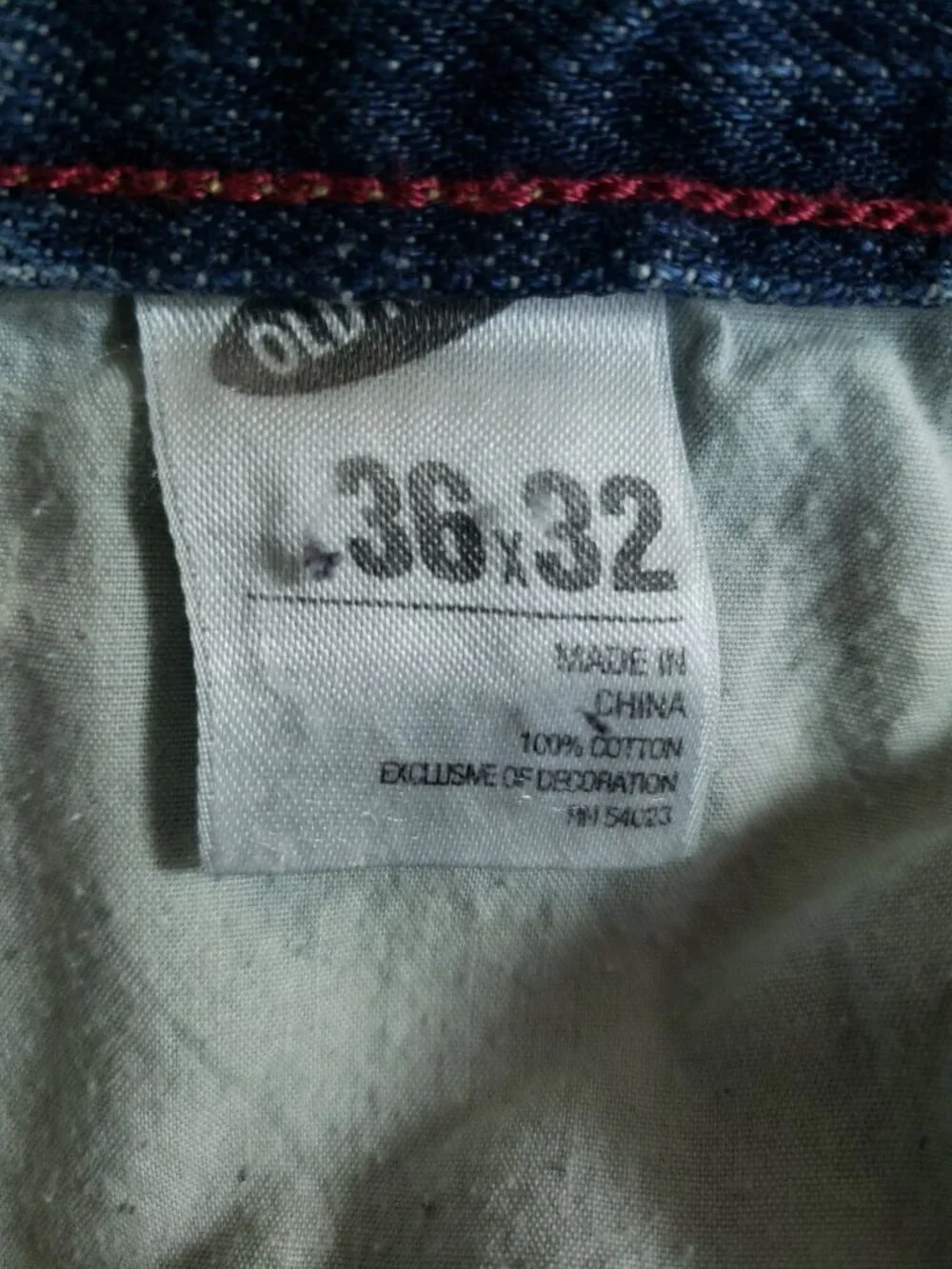 Old Navy Low Rise Straight Cut Jeans Men's Size 36/32